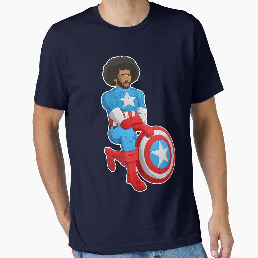 Kaeptain America T-Shirt - Aesthetic Graphic Men Women - T-Shirt, Sweatshirt, Hoodie