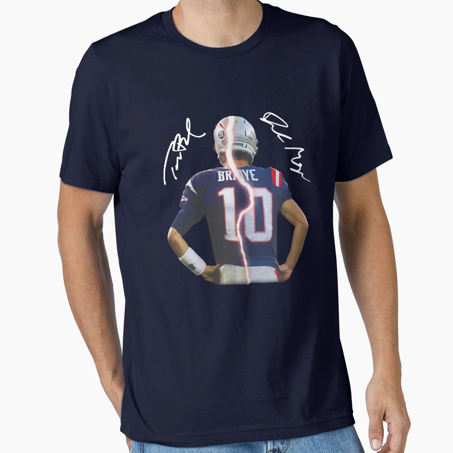 Drake Maye And TB T-Shirt - Trendy Graphic Unisex - T-Shirt, Sweatshirt, Hoodie