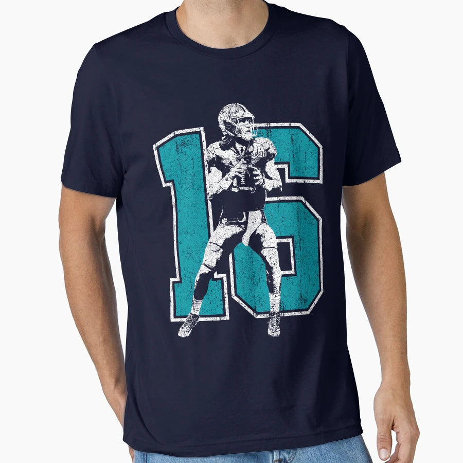 Football Player Trevor Lawrence Gift T-Shirt - Aesthetic Graphic Men Women - T-Shirt, Sweatshirt, Hoodie