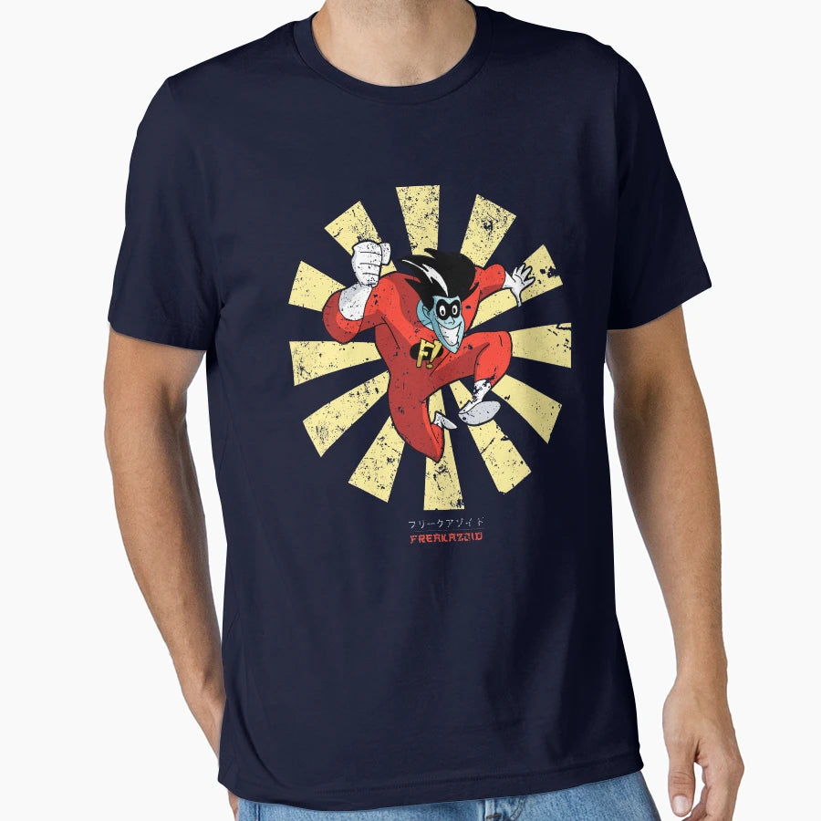 Freakazoid Japanese T-Shirt - Streetwear Style Men Women - T-Shirt, Sweatshirt, Hoodie