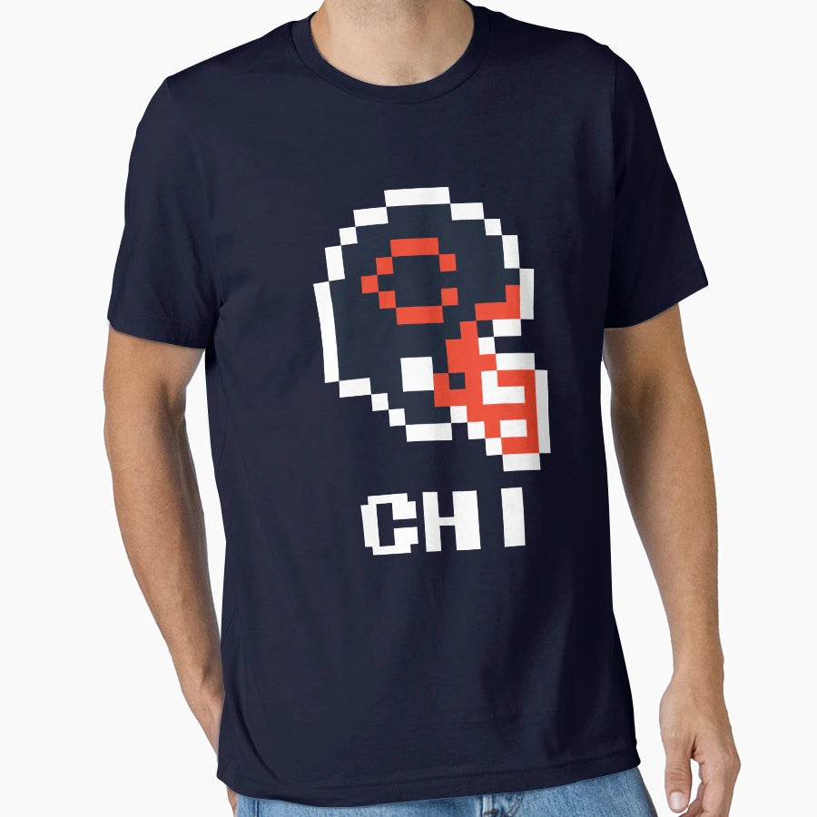 Chicago Bears Tecmo Super Bowl T-Shirt - Streetwear Style for Adults - T-Shirt, Sweatshirt, Hoodie