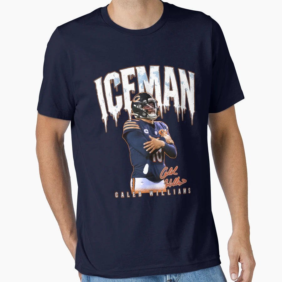 Ice Williams Chicago Football T-Shirt - Aesthetic Graphic for Adults - T-Shirt, Sweatshirt, Hoodie