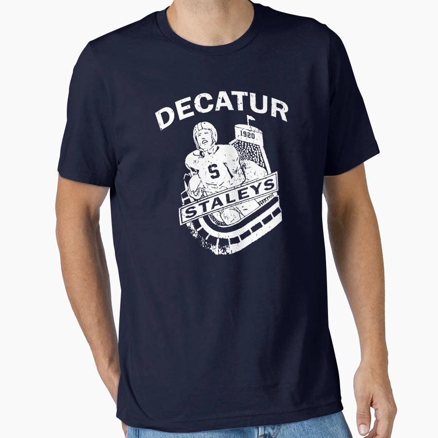 Decatur Staleys T-Shirt - Custom Art Print Unisex - T-Shirt, Sweatshirt, Hoodie