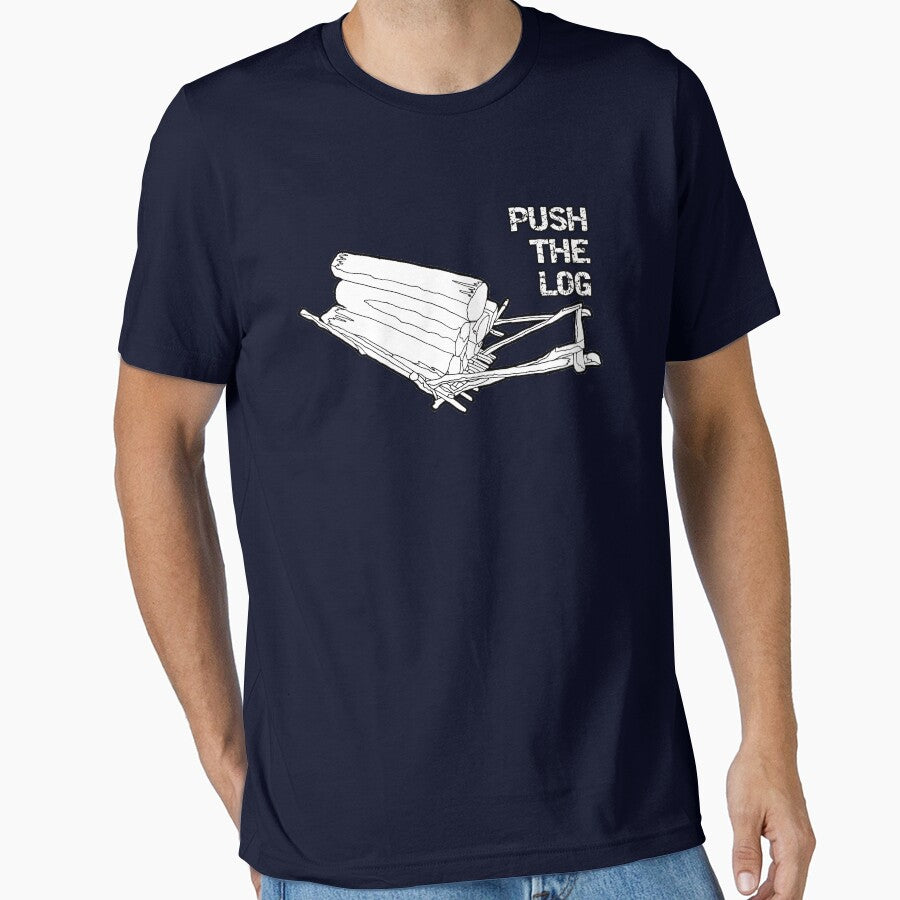 Push the Log inspired by Forest pitstophead - Adult & Kids T-Shirts, Sweatshirts & Hoodies apparel design preview 1