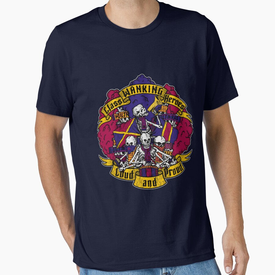LOUD AND PROUD! (blaugrana edition) ULTRAS by - Adult & Kids T-Shirts, Sweatshirts & Hoodies apparel design preview 1