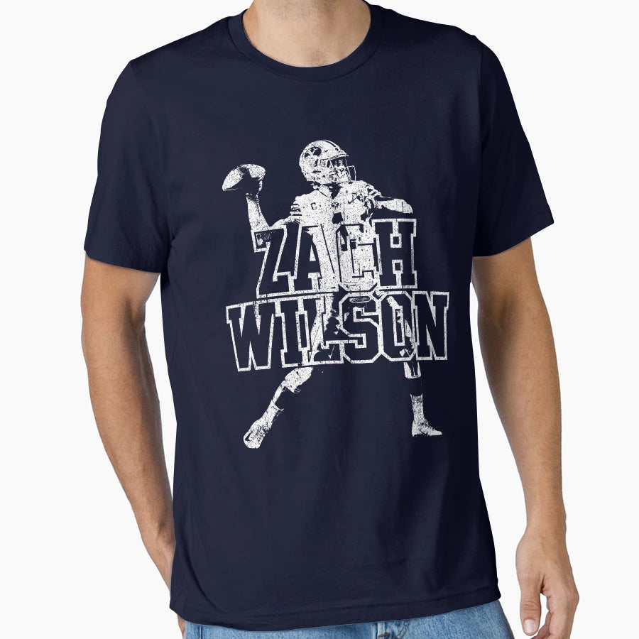 Football Zach Wilson Best You T-Shirt - Minimalist Print Unisex - T-Shirt, Sweatshirt, Hoodie