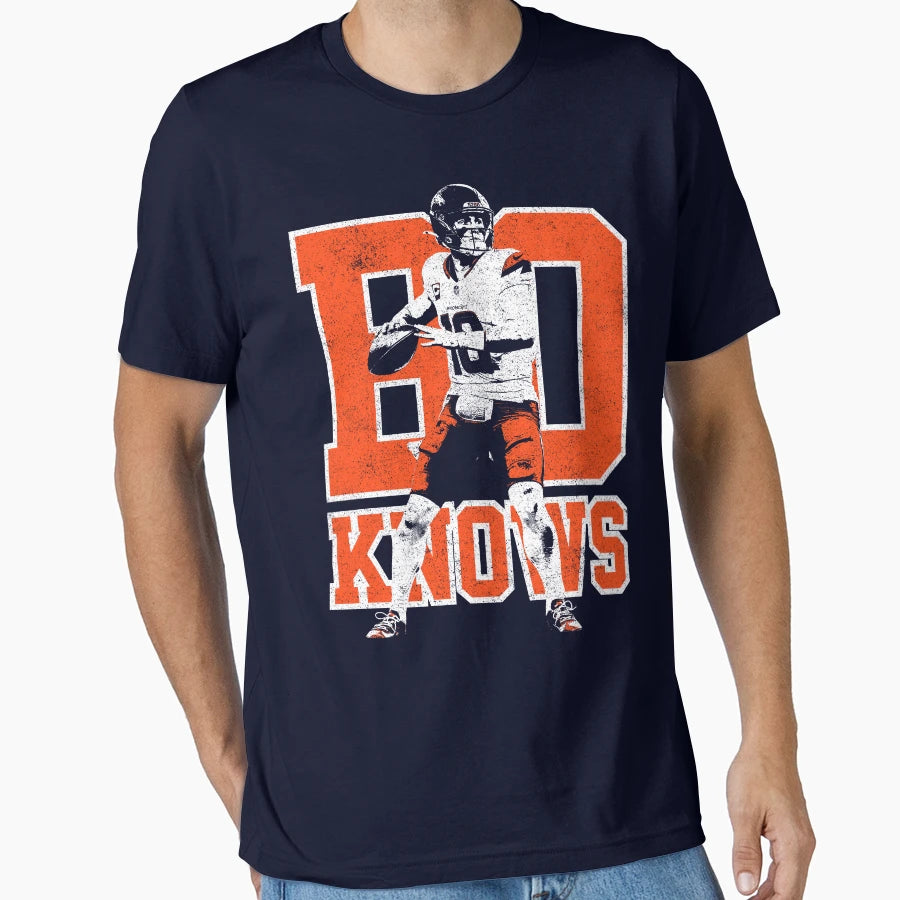 Bo Knows Bo Nix T-Shirt - Novelty Apparel Unisex - T-Shirt, Sweatshirt, Hoodie