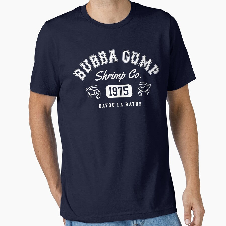 Bubba Gump Shrimp Co 1975 by ThreeMeatCurry - Adult & Kids T-Shirts, Sweatshirts & Hoodies apparel design preview 1