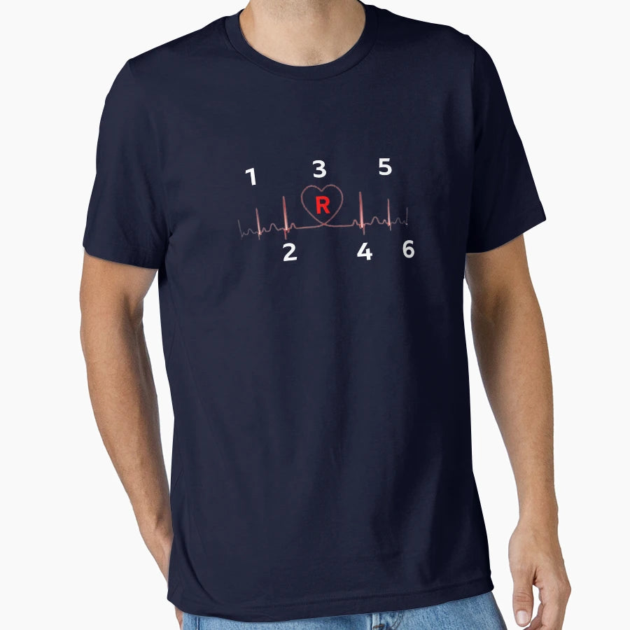 Manual Transmission Heartbeat T-Shirt - Fun Novelty Design for Adults - T-Shirt, Sweatshirt, Hoodie