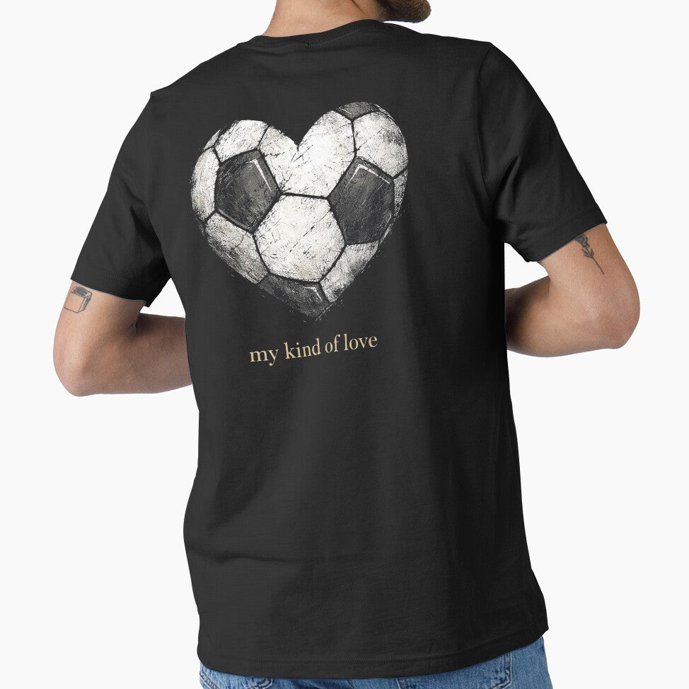 Soccer My Kind of Love by Uniquely4You2 - Adult & Kids T-Shirts, Sweatshirts & Hoodies apparel design preview 1