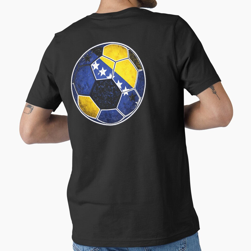 Bosnia and Herzegovina Soccer Love by Uniquely4You2 - Adult & Kids T-Shirts, Sweatshirts & Hoodies apparel design preview 1