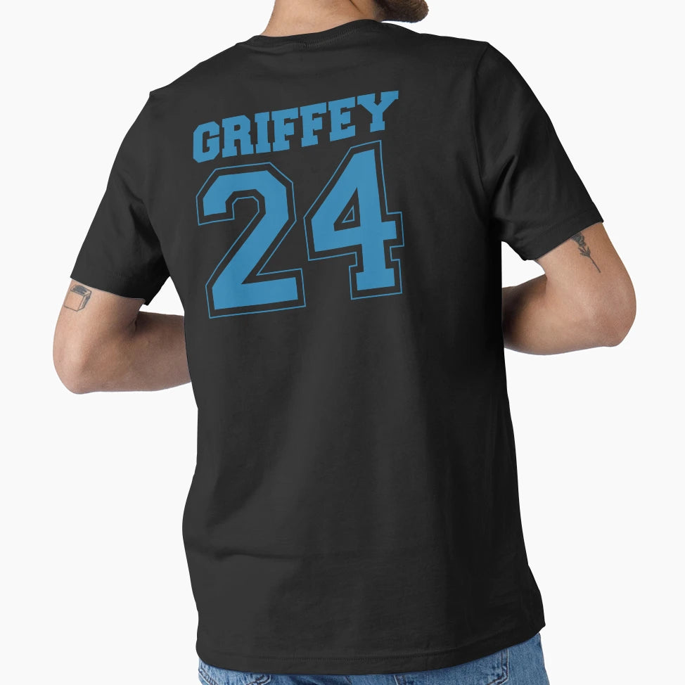Baseball 24 Ken Griffey Player Jersys T-Shirt - Novelty Apparel Unisex - T-Shirt, Sweatshirt, Hoodie