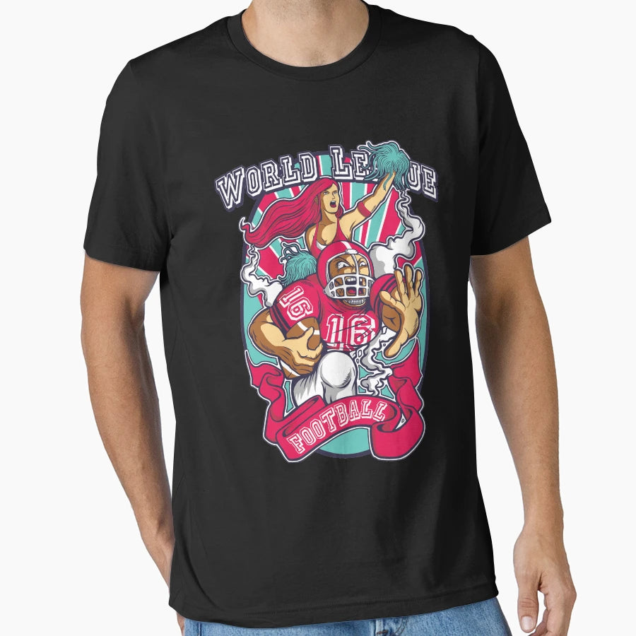World League Football T-Shirt - Graphic Print Unisex - T-Shirt, Sweatshirt, Hoodie