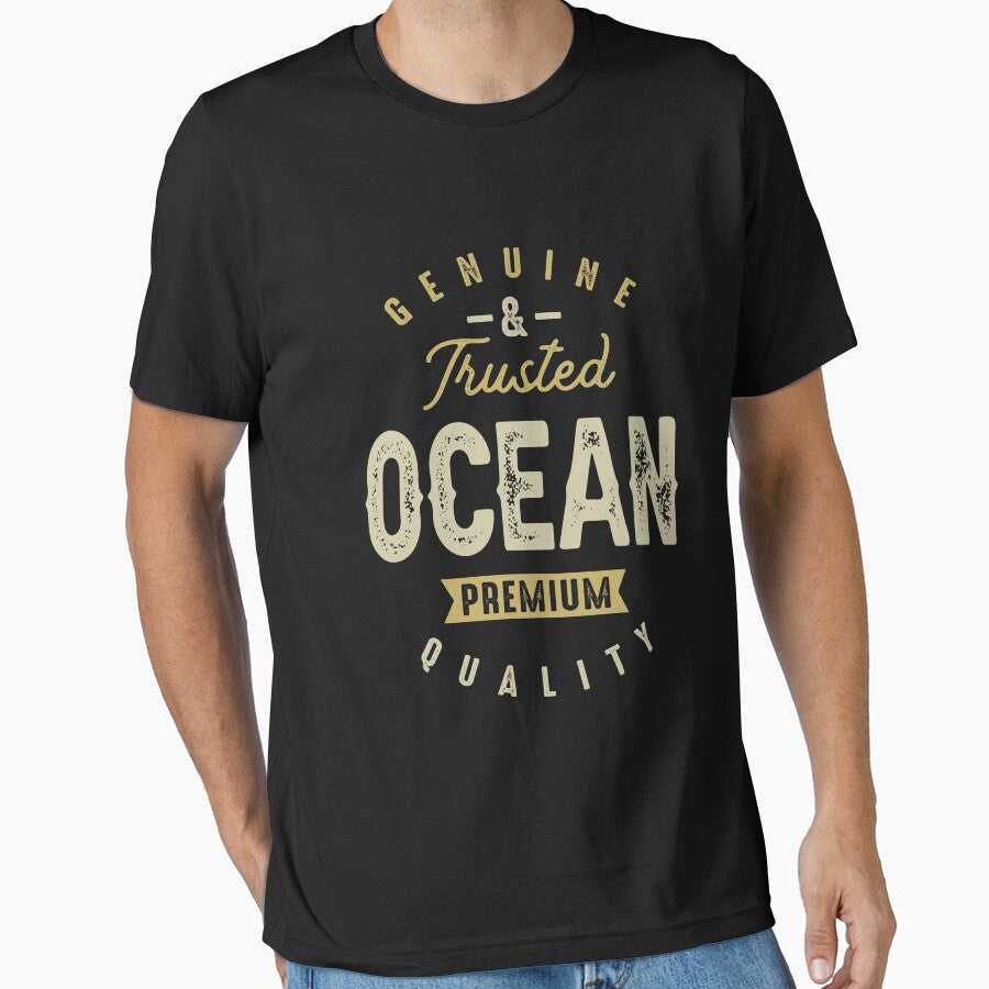 Genuine Ocean Funny Personalized Name by cidolopez - Adult & Kids T-Shirts, Sweatshirts & Hoodies apparel design preview 1