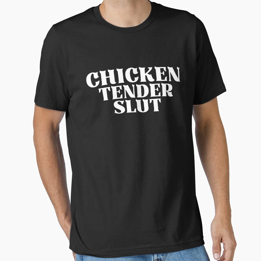 Chicken Tender Slut Funny For Men Women by ZACK ART - Adult & Kids T-Shirts, Sweatshirts & Hoodies apparel design preview 1
