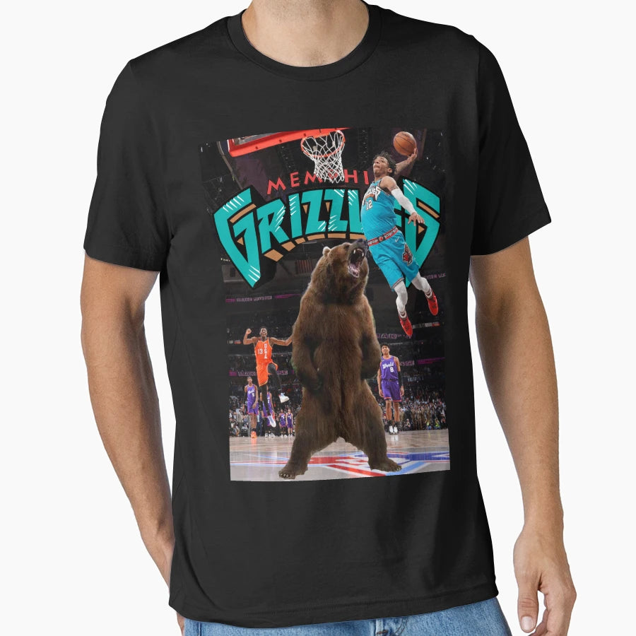 Grrrdunk T-Shirt - Custom Art Print for Adults - T-Shirt, Sweatshirt, Hoodie