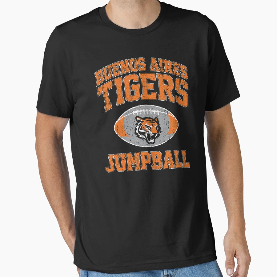 Buenos Aires Tigers Jump Ball Variant T-Shirt - Novelty Apparel for Adults - T-Shirt, Sweatshirt, Hoodie