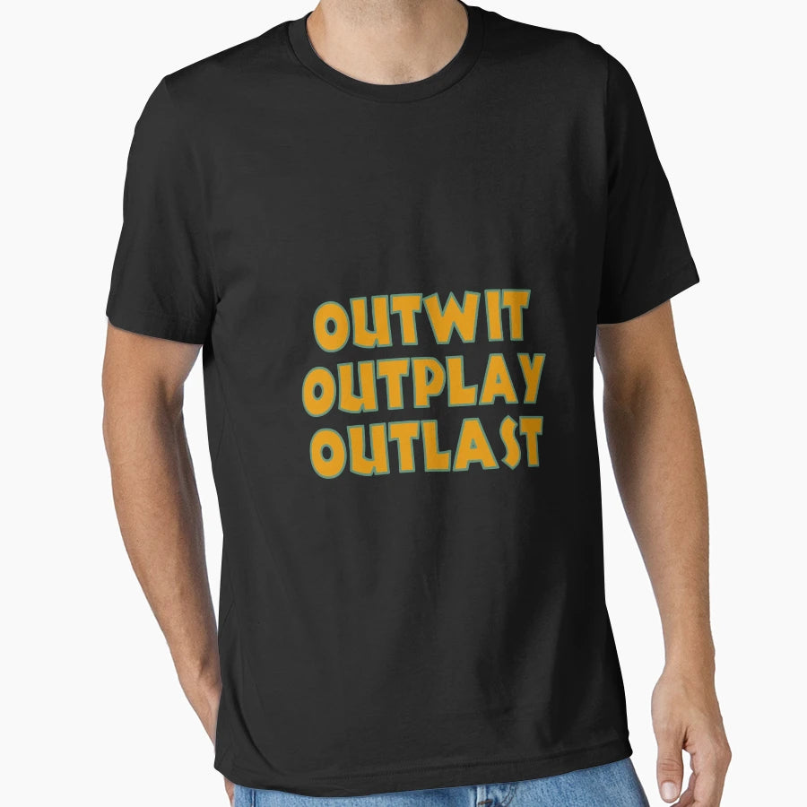 Outwit Outplay Outlast Australian T-Shirt - Custom Art Print for Adults - T-Shirt, Sweatshirt, Hoodie