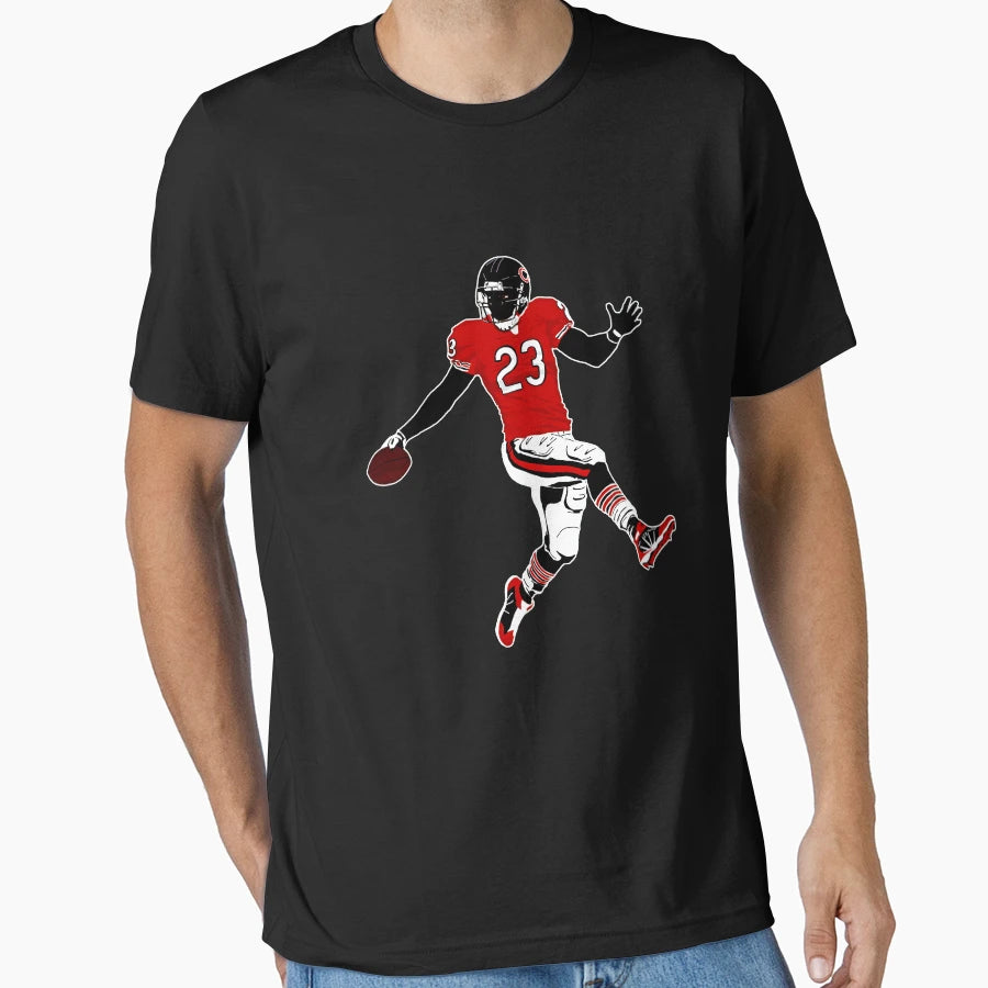 Devin Hester High Step Drawing Ummer T-Shirt - Trendy Graphic Unisex - T-Shirt, Sweatshirt, Hoodie