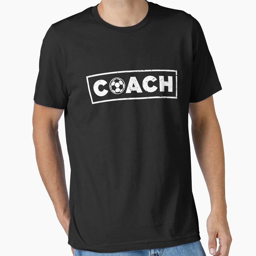 Soccer Coach by Jam Jar - Adult & Kids T-Shirts, Sweatshirts & Hoodies apparel design preview 1
