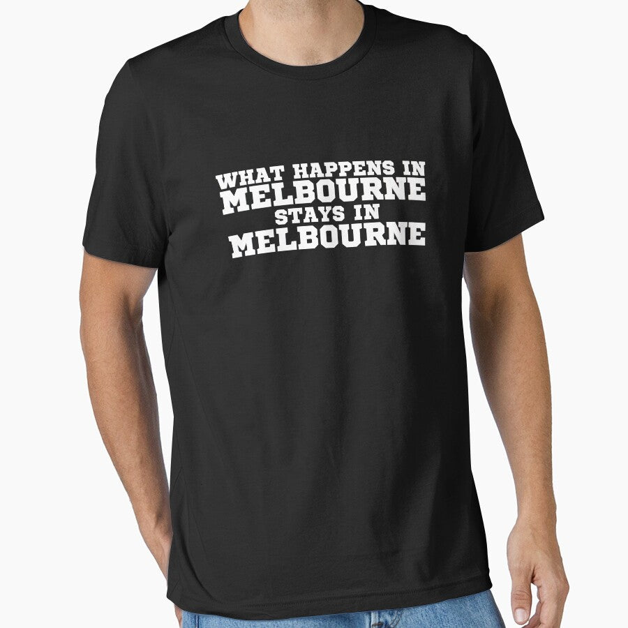 What Happens in Melbourne Stays by HiddenStar02 - Adult & Kids T-Shirts, Sweatshirts & Hoodies apparel design preview 1