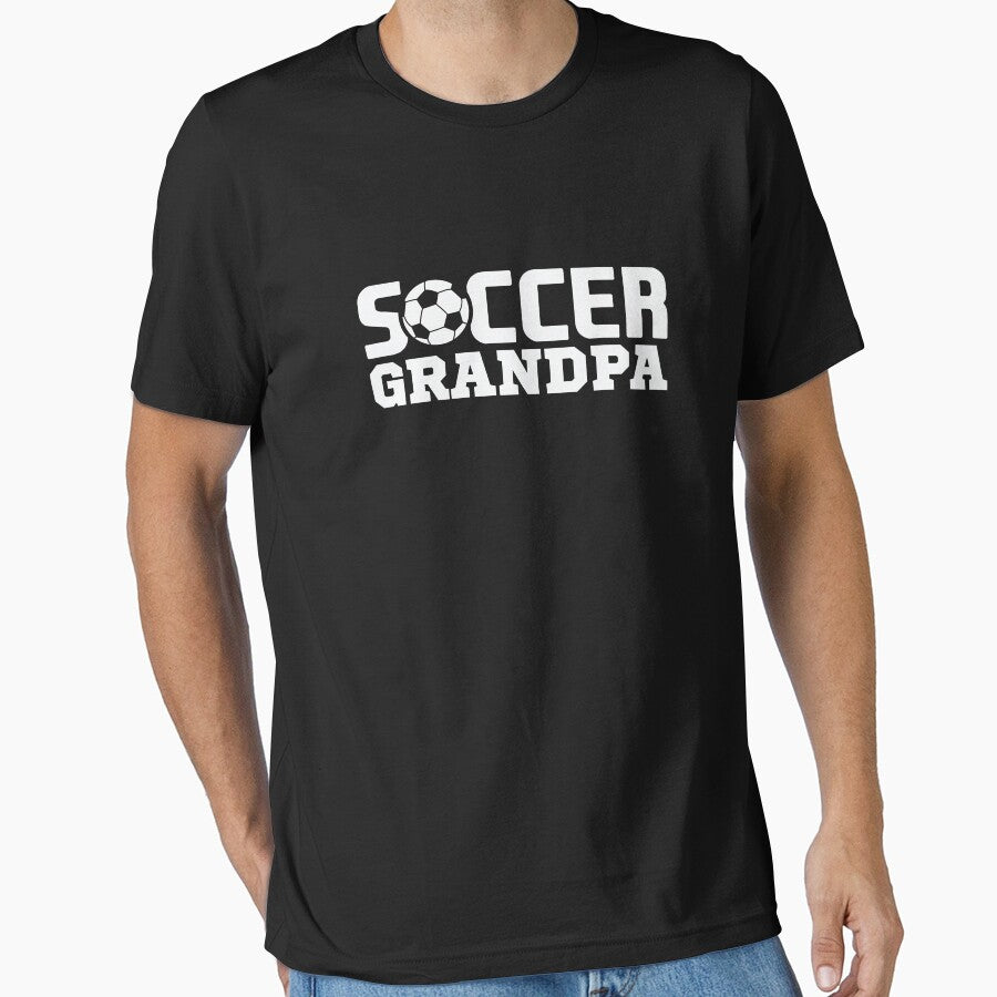 Soccer Grandpa Granddad Granddaddy Grandfather by - Adult & Kids T-Shirts, Sweatshirts & Hoodies apparel design preview 1