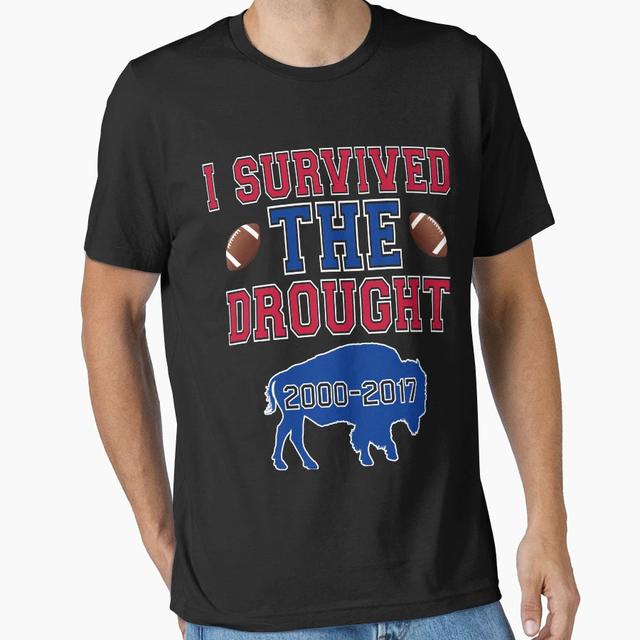 I Survived Drought 2000 2017 T-Shirt - Custom Art Print Unisex - T-Shirt, Sweatshirt, Hoodie