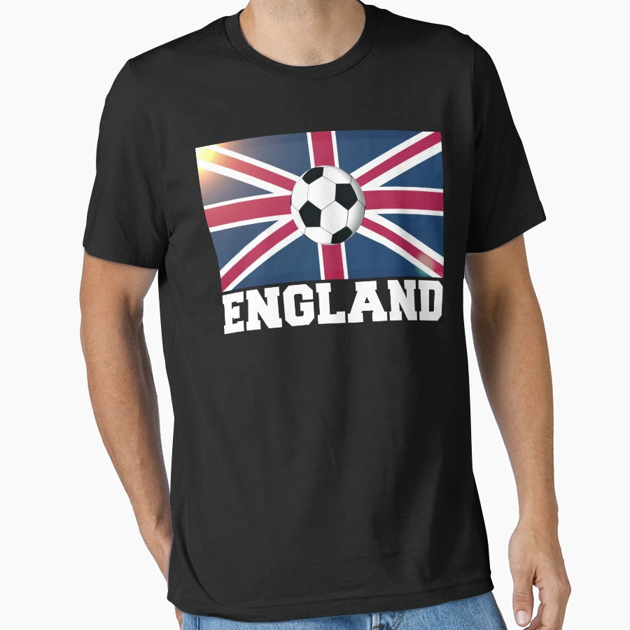 England Football England Soccer T-Shirt - Casual Everyday Wear for Adults - T-Shirt, Sweatshirt, Hoodie