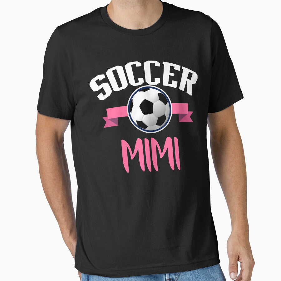 Funny Grandmother Sports Trendy Gift Soccer Mimi by - Adult & Kids T-Shirts, Sweatshirts & Hoodies apparel design preview 1
