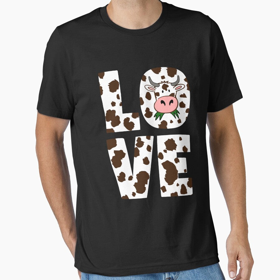 I Love Cows by inkedtee - Adult & Kids T-Shirts, Sweatshirts & Hoodies apparel design preview 1
