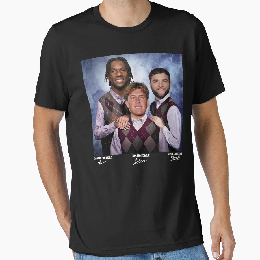 Jaxson Dart Cam Skattebo Malik Nabers T-Shirt - Graphic Print Unisex - T-Shirt, Sweatshirt, Hoodie