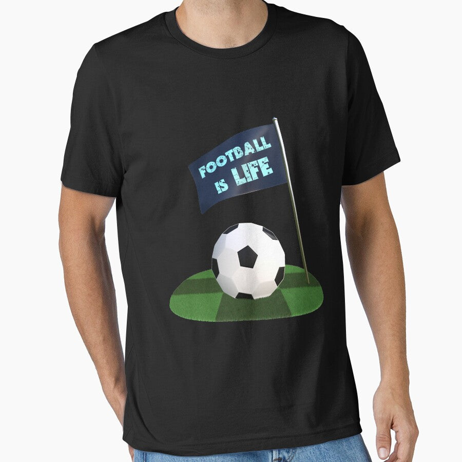 Football is Life by CGShirts - Adult & Kids T-Shirts, Sweatshirts & Hoodies apparel design preview 1