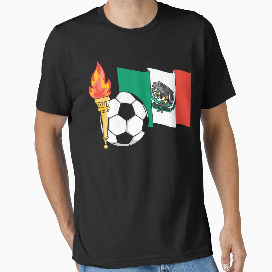 Mexico Soccer T-Shirt - Casual Everyday Wear Men Women - T-Shirt, Sweatshirt, Hoodie