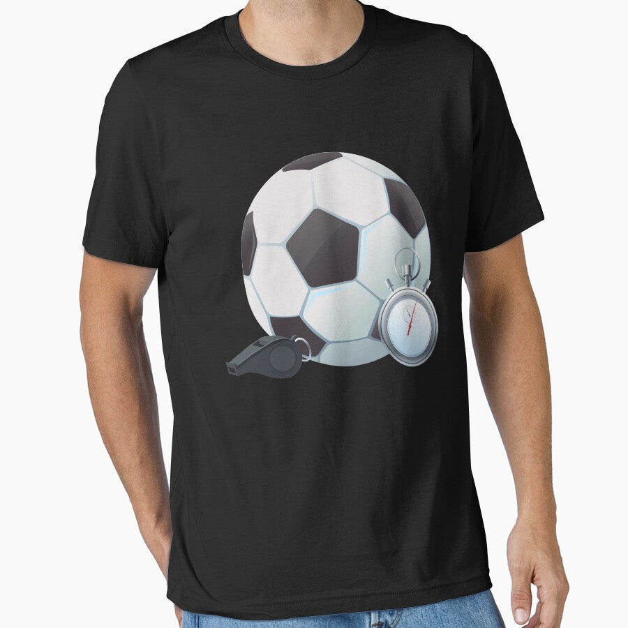 Soccer Ref by BiagioDeFranco - Adult & Kids T-Shirts, Sweatshirts & Hoodies apparel design preview 1