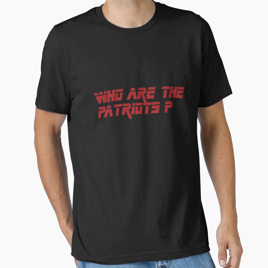 Metal Gear Solid Who Are Patriots T-Shirt - Trendy Graphic Men Women - T-Shirt, Sweatshirt, Hoodie