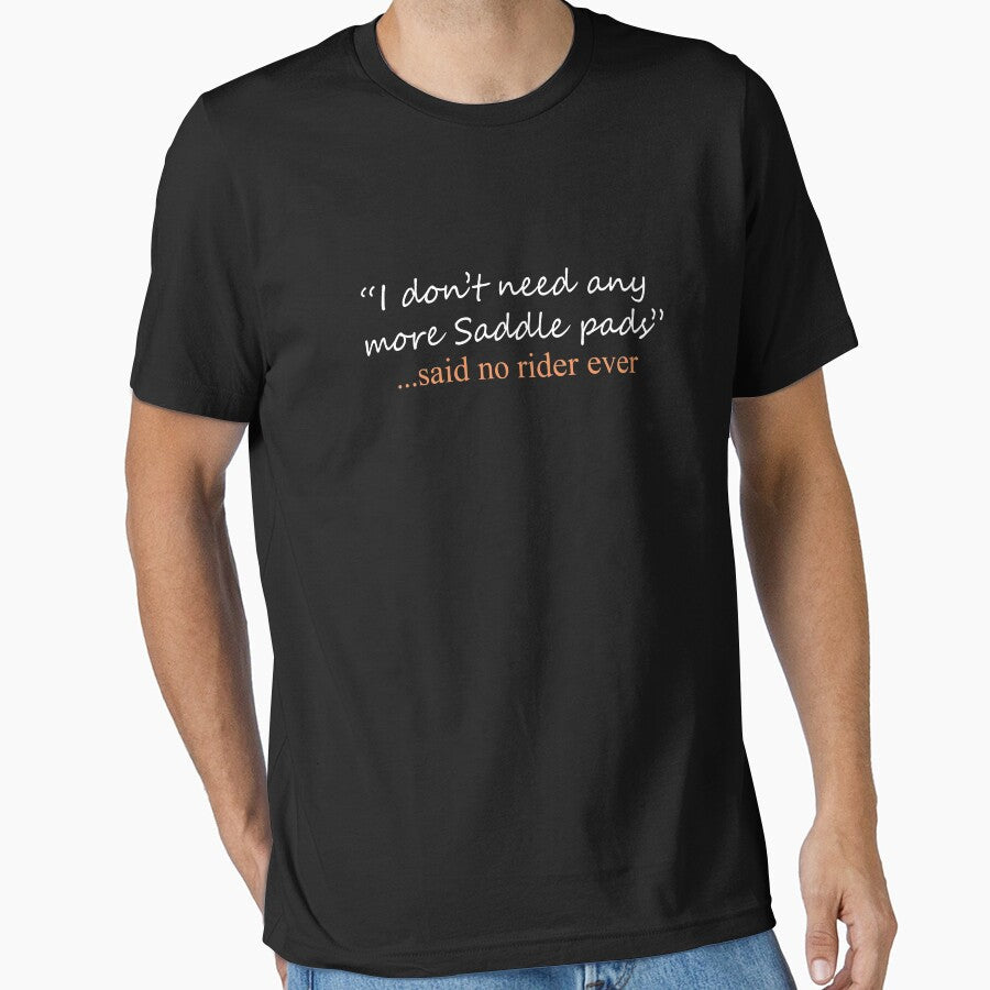 Funny Said No Rider ever Design1 by LGamble12345 - Adult & Kids T-Shirts, Sweatshirts & Hoodies apparel design preview 1