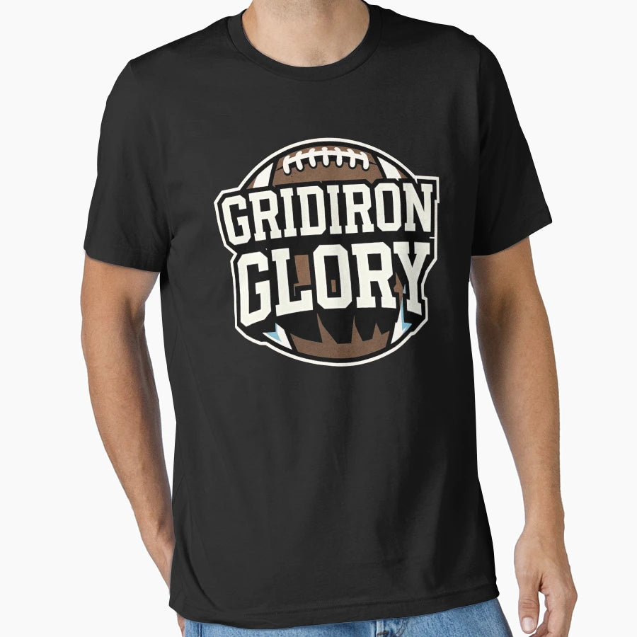 Gridiron Glory T-Shirt - Custom Art Print for Adults - T-Shirt, Sweatshirt, Hoodie