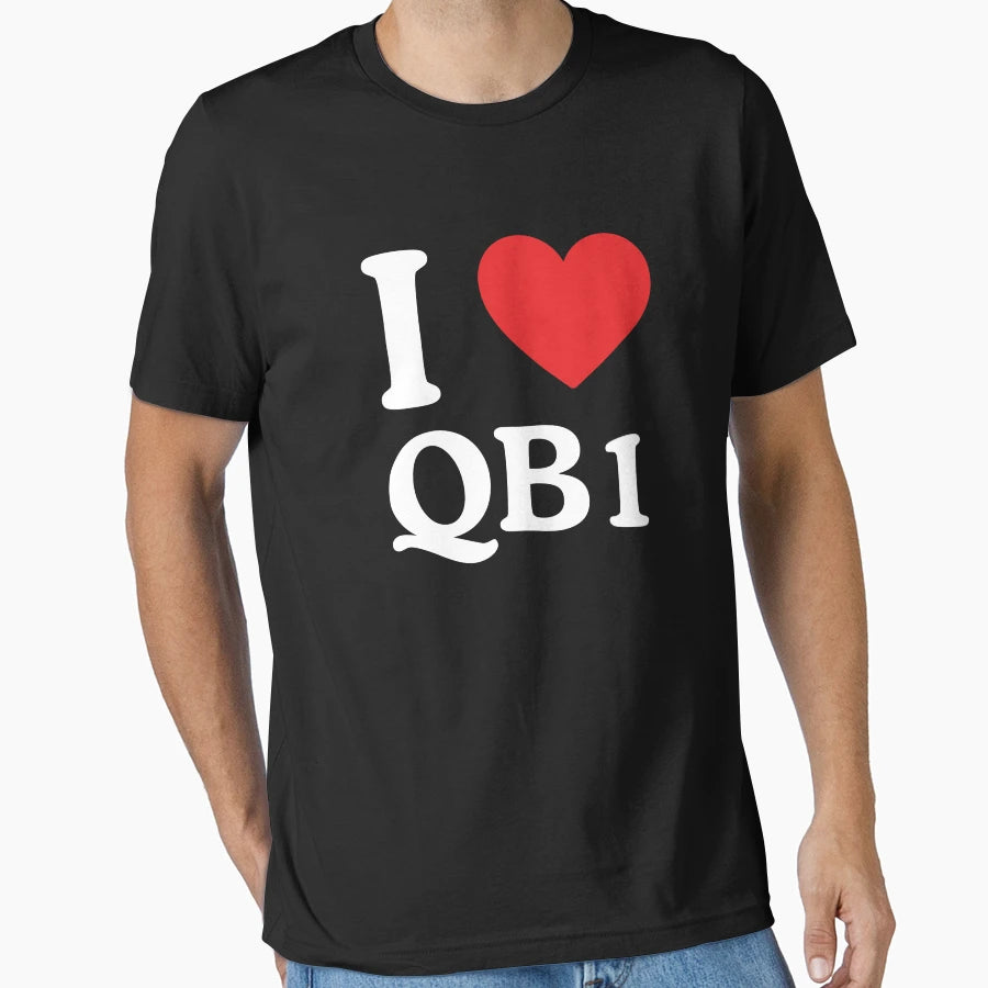 New England Pride I Love Qb1 T-Shirt - Aesthetic Graphic Men Women - T-Shirt, Sweatshirt, Hoodie