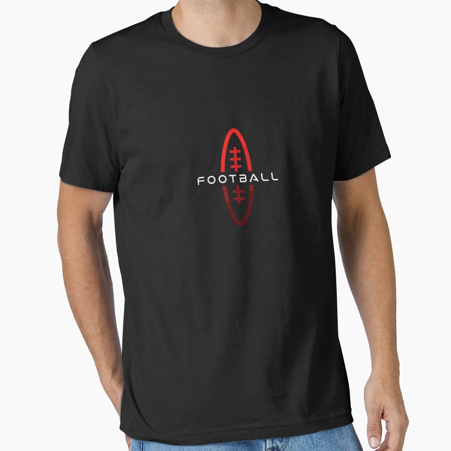 Football Player American Football Fan T-Shirt - Unique Graphic for Adults - T-Shirt, Sweatshirt, Hoodie
