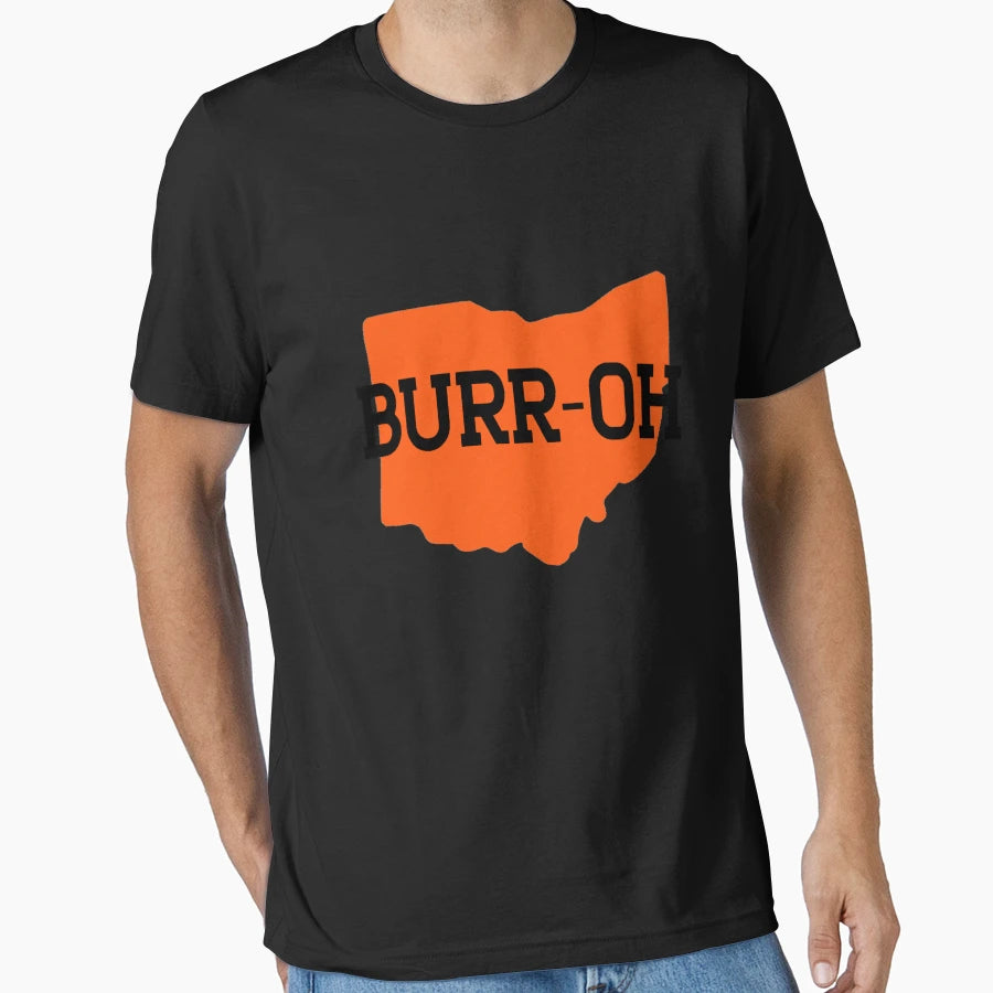 Burr Oh Cincinnati Football T-Shirt - Custom Art Print Unisex - T-Shirt, Sweatshirt, Hoodie