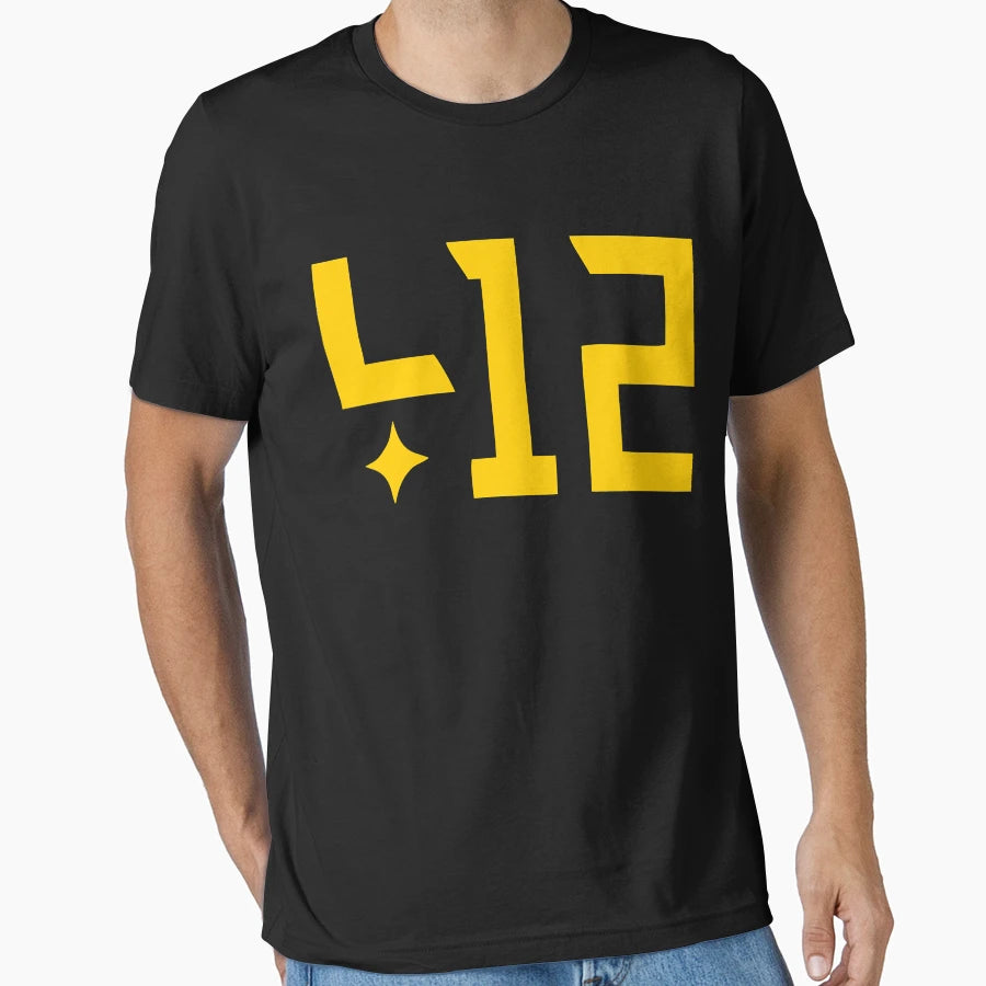 412 Pittsburgh T-Shirt - Minimalist Print Unisex - T-Shirt, Sweatshirt, Hoodie
