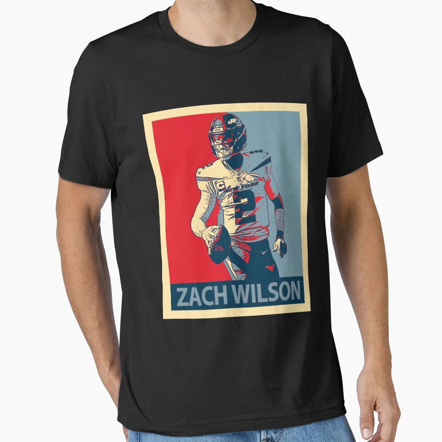 Zach Wilson T-Shirt - Unique Graphic Unisex - T-Shirt, Sweatshirt, Hoodie