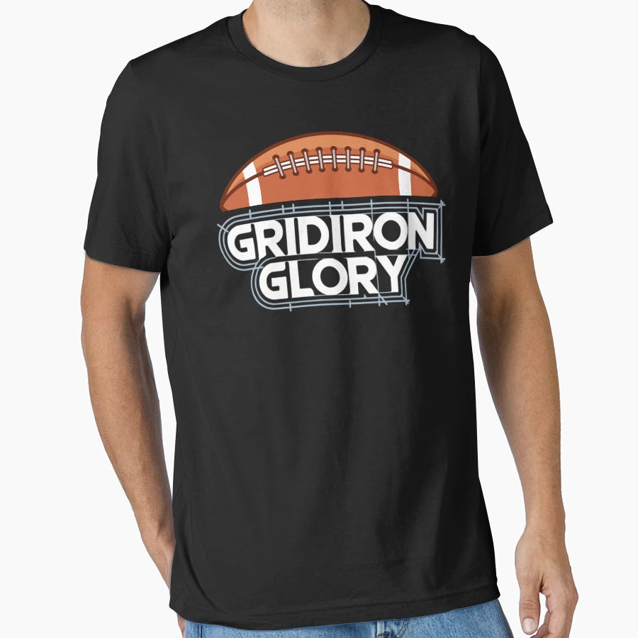 Gridiron Glory T-Shirt - Custom Art Print Unisex - T-Shirt, Sweatshirt, Hoodie