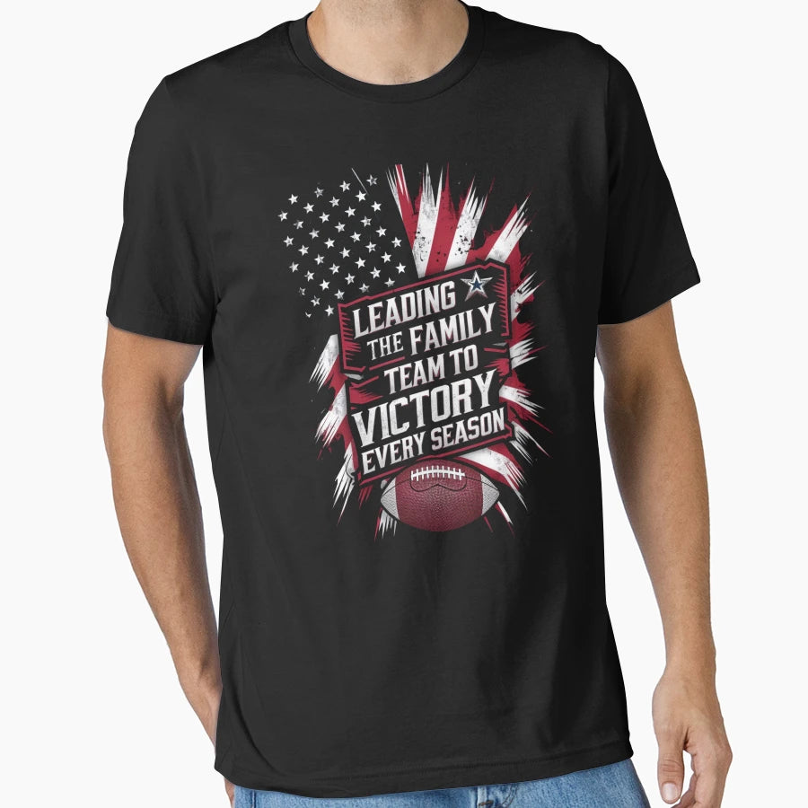 Leading Family Team To Victory Every T-Shirt - Custom Art Print Men Women - T-Shirt, Sweatshirt, Hoodie