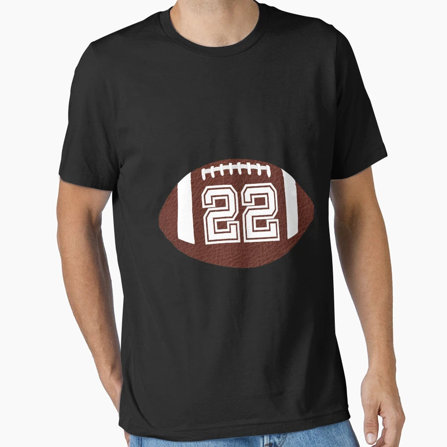 American Football Jersey No 22 Uniform T-Shirt - Graphic Print for Adults - T-Shirt, Sweatshirt, Hoodie