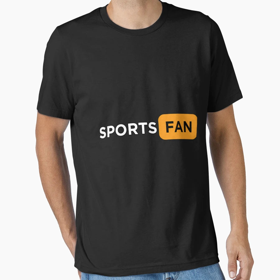 Sports Fan T-Shirt - Minimalist Print Unisex - T-Shirt, Sweatshirt, Hoodie