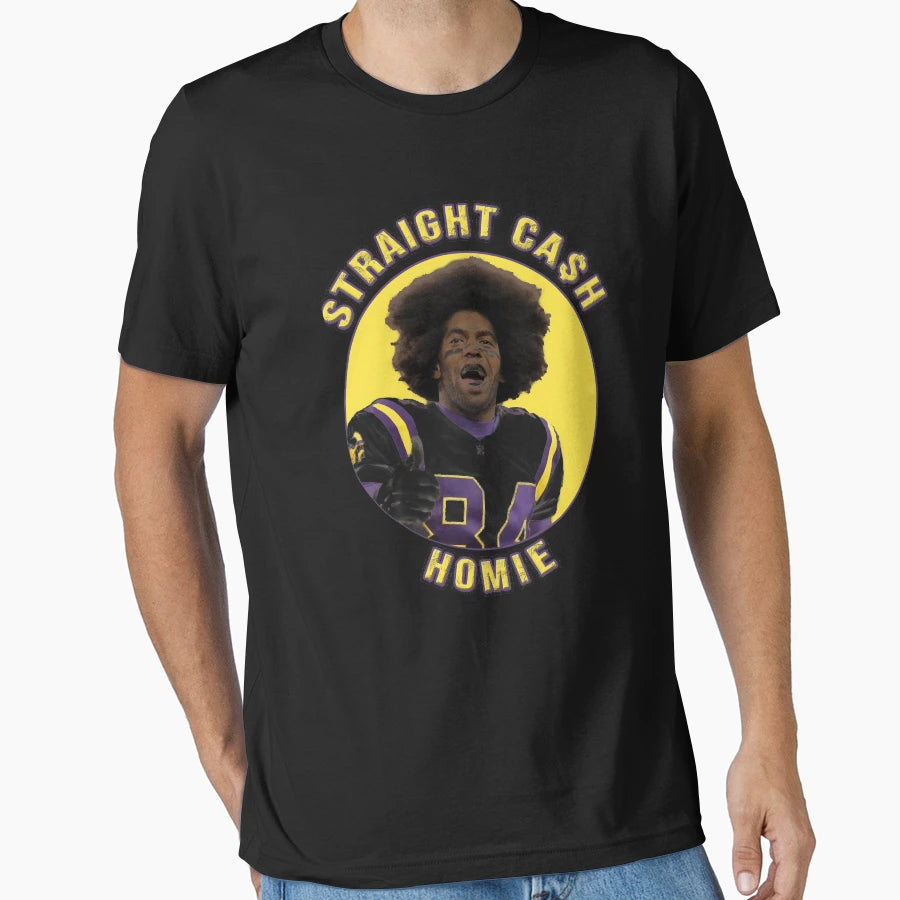 Randy Moss Straight Cash Homie T-Shirt - Minimalist Print Men Women - T-Shirt, Sweatshirt, Hoodie