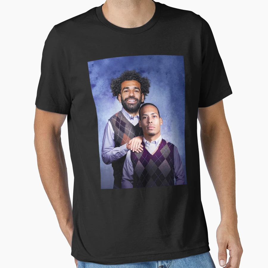 Mo Salah Van Dijk T-Shirt - Casual Everyday Wear Unisex - T-Shirt, Sweatshirt, Hoodie