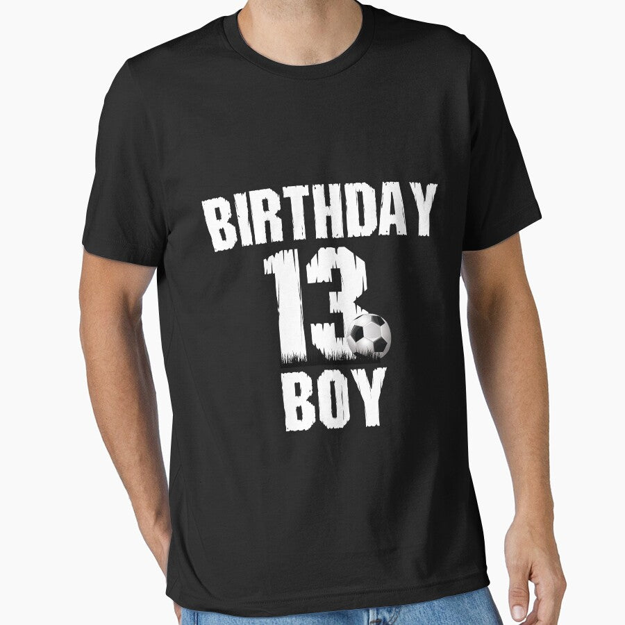 Birthday 13 boy by mahamodulrony - Adult & Kids T-Shirts, Sweatshirts & Hoodies apparel design preview 1