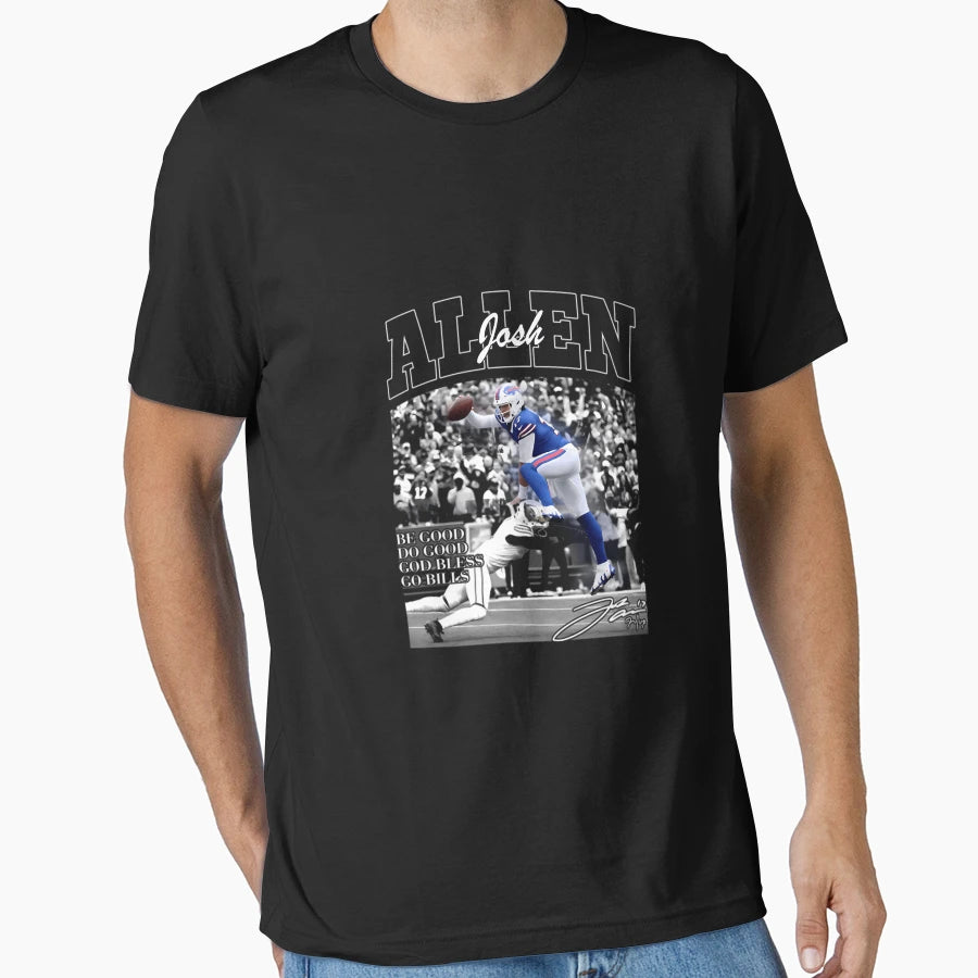 JA Buffalo Bills Quarterback Number 17 T-Shirt - Graphic Print Men Women - T-Shirt, Sweatshirt, Hoodie